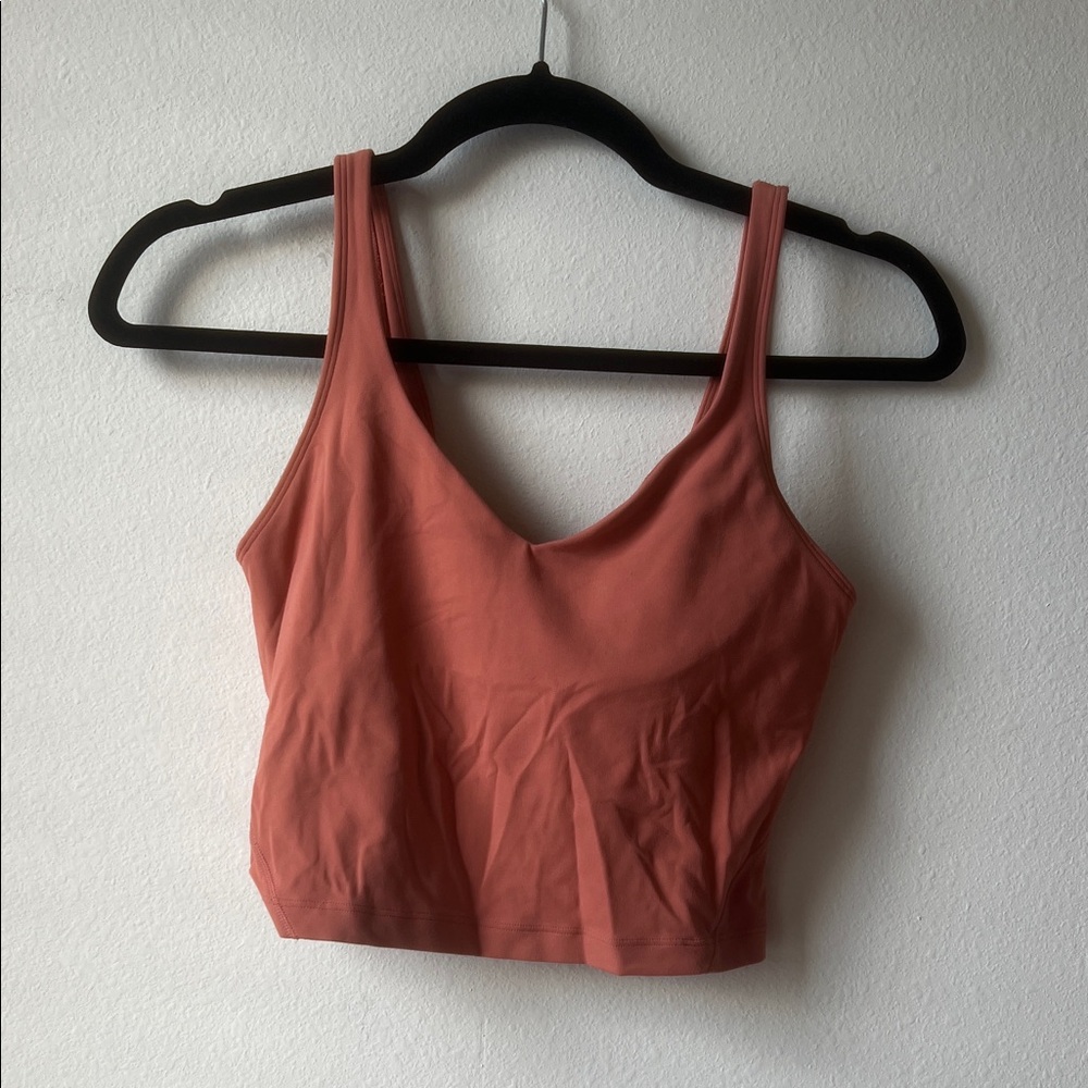lululemon athletica Coral Crop Top